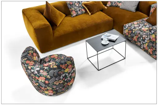 Design-Schaukelsessel 1119 DONNA